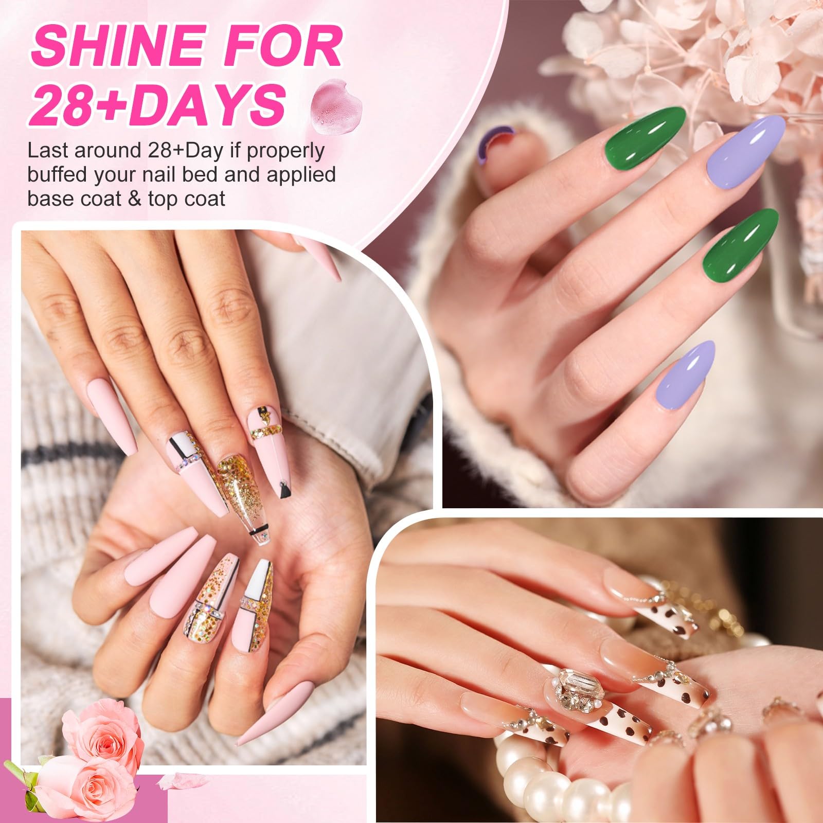 LKEE gel polish colors 36 shades offering vibrant options for creative nail art