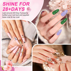 LKEE gel polish colors 36 shades offering vibrant options for creative nail art