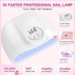 LKEE nail stickers rhinestones provide glam accents for customization