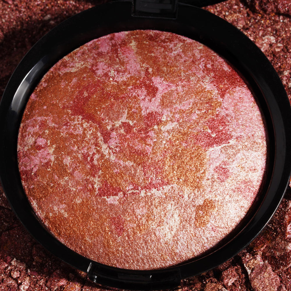 llasido nebula night bronzer swatch showing buildable warmth for day to night looks