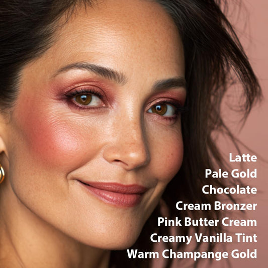 Llasido neutral eyeshadows swatches show subtle to vibrant tones for soft or bold lids.