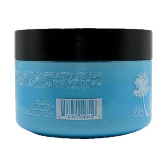 L LUSETA body butter creamy texture close-up for smooth skin.