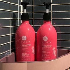 L LUSETA hair after use with glossy, healthy-looking shine.