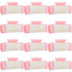 Loanzeg bridesmaid hair claw square 4.1 inch in use for secure half-up styles