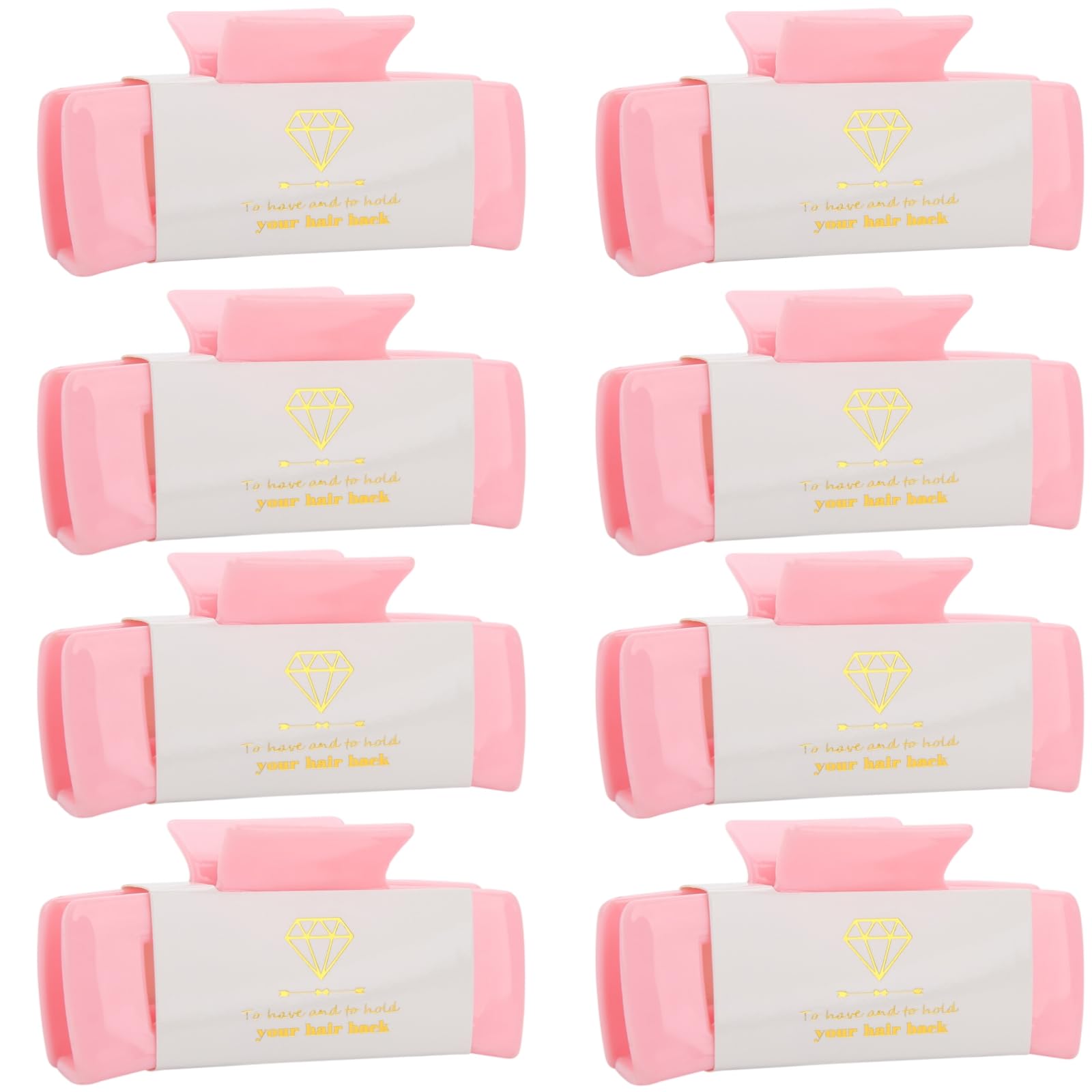 Loanzeg bridesmaid square hair clip holds thick hair securely for half bun