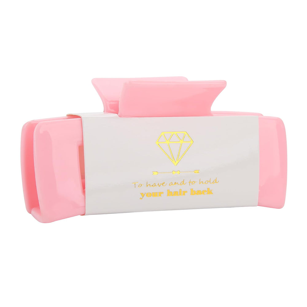 Loanzeg 41-inch square hair claw with no-slip design for wedding day looks