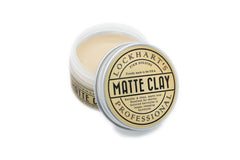 Lockhart's Premium Matte Clay bottle-label showcases premium packaging for everyday use.
