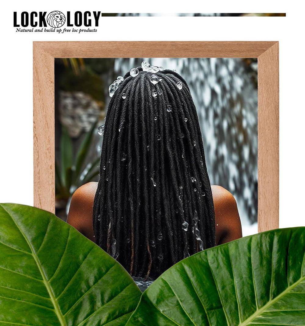 Lockology Loc Shampoo application foam highlighting thorough lather for clean locs