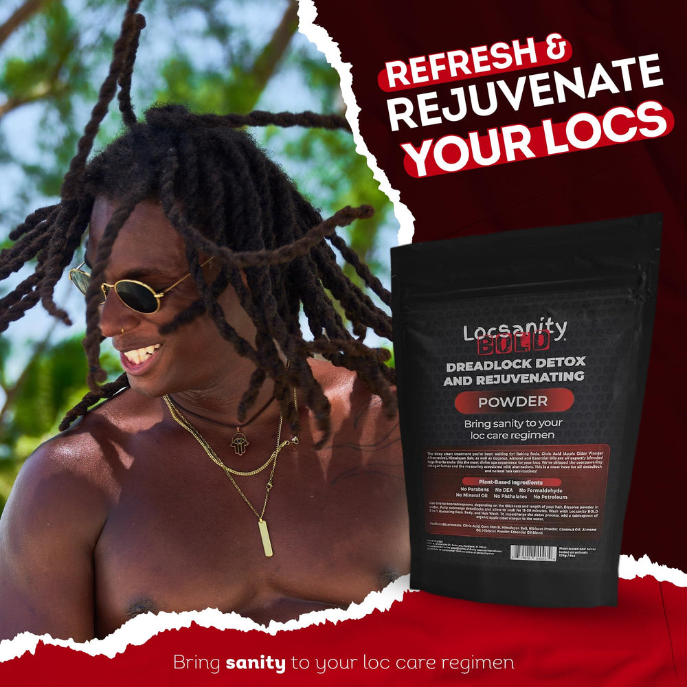 Locsanity BOLD Locs 8oz bag lasts for months