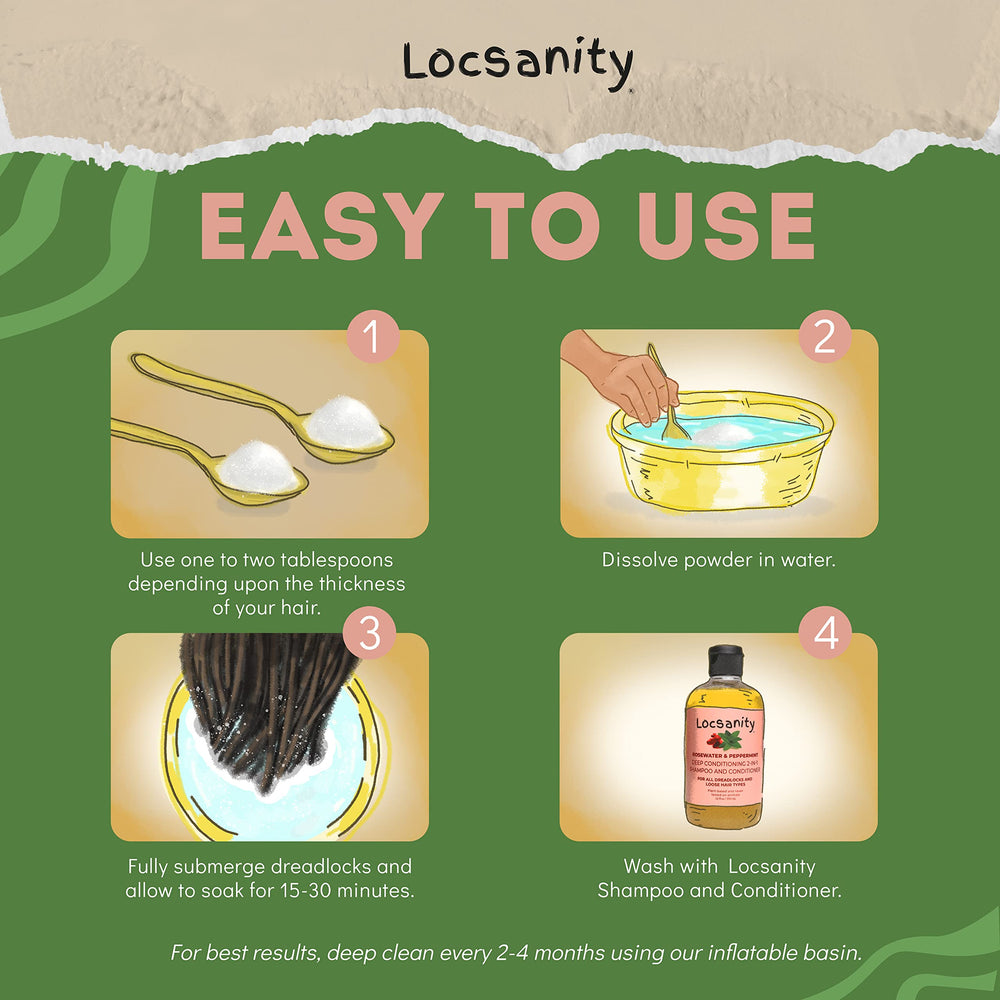 Locsanity dreadlock detox makes a thoughtful gift for hair care routines.
