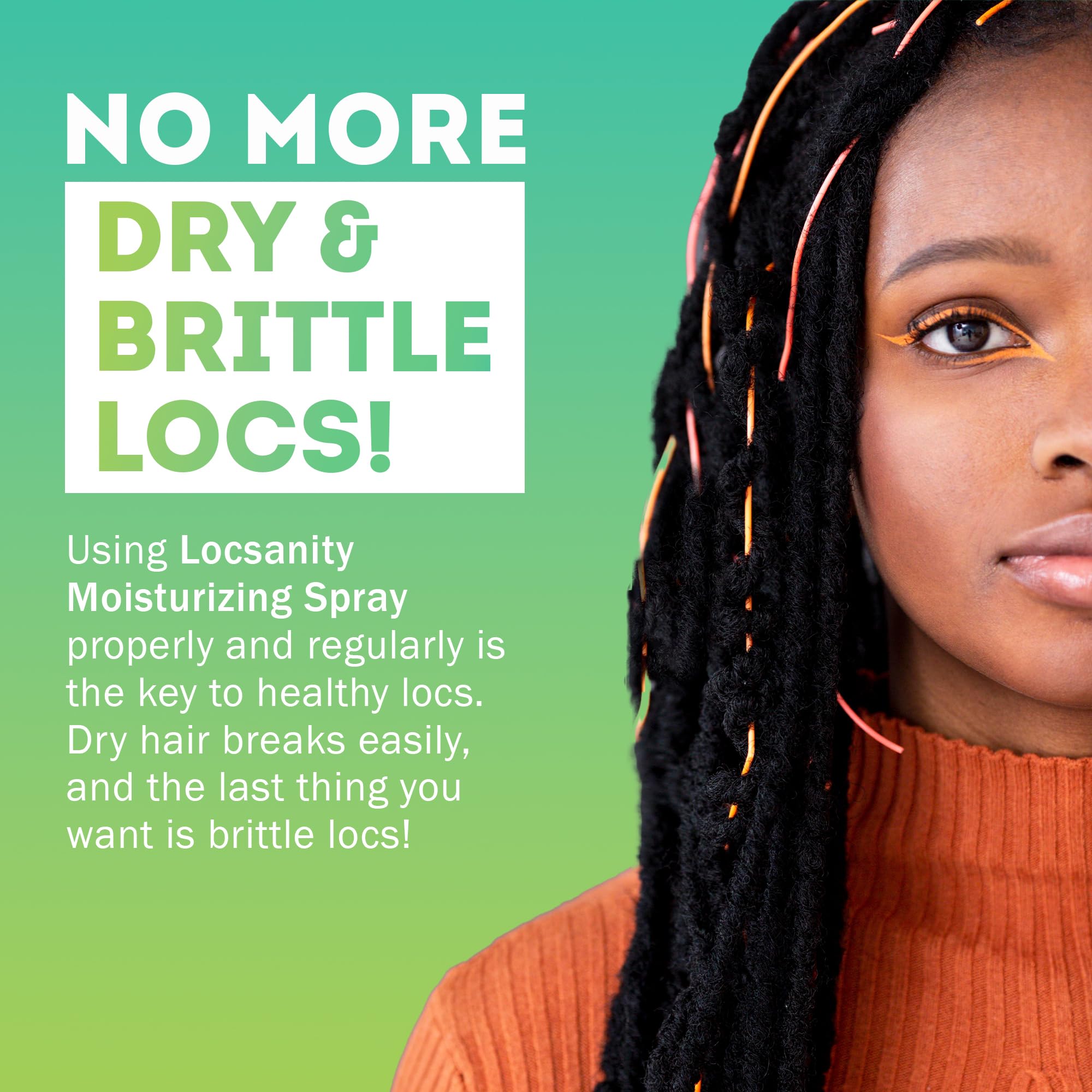 Rosewater and coconut ingredients nourish hair while keeping scalp comfortable