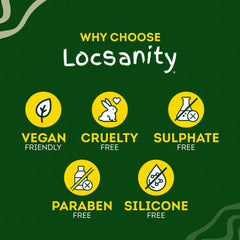 Locsanity Rosewater Peppermint Serum ingredients highlight rosewater and peppermint.