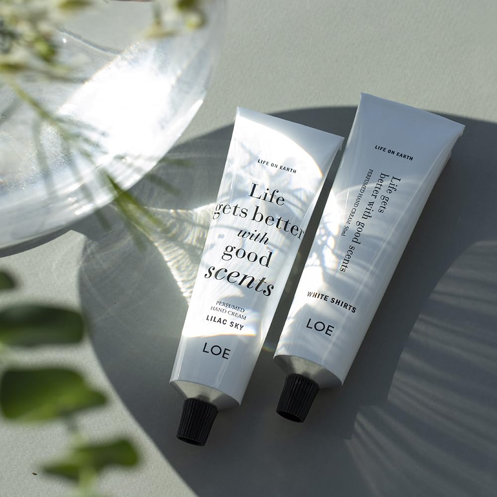 LOE Life On Earth vegan ingredients highlight plant-based care.