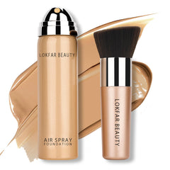 LOKFAR AirBrush Foundation Spray bottle delivers breathable, full-coverage perfection.