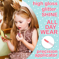 L.O.L. Surprise lemon flavor gloss provides bright, citrusy scent.