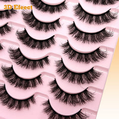 Loladook D Curl cat eye lashes define eyes with lift.