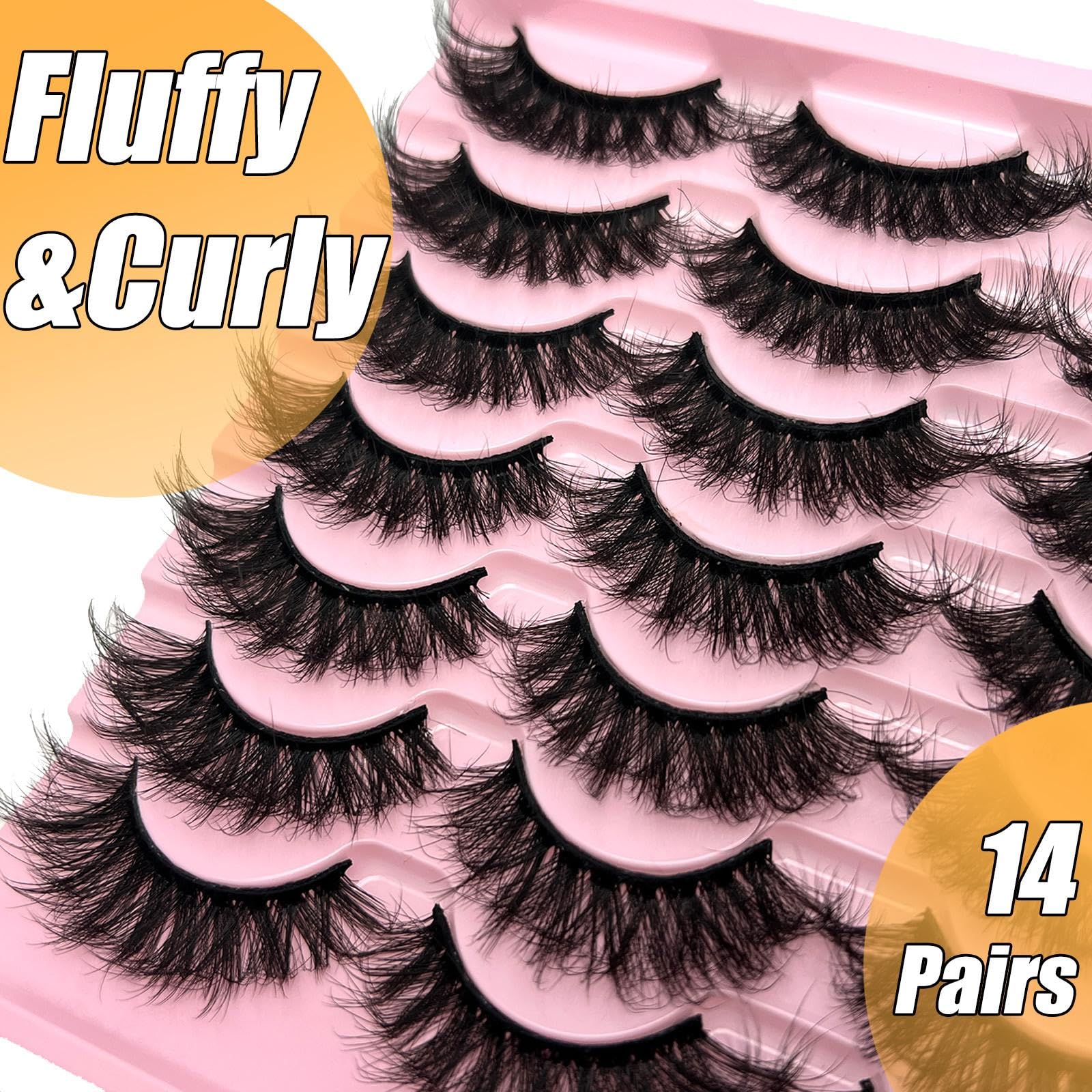 loladook faux mink lashes wispy 20mm for natural-looking volume
