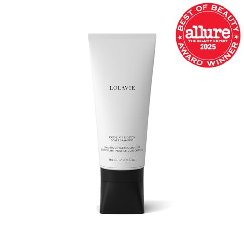 LolaVie precision nozzle applying scalp treatment for targeted cleansing.
