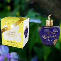 Lolita Lempicka Le Parfum Midnight bottle highlights anise and violet