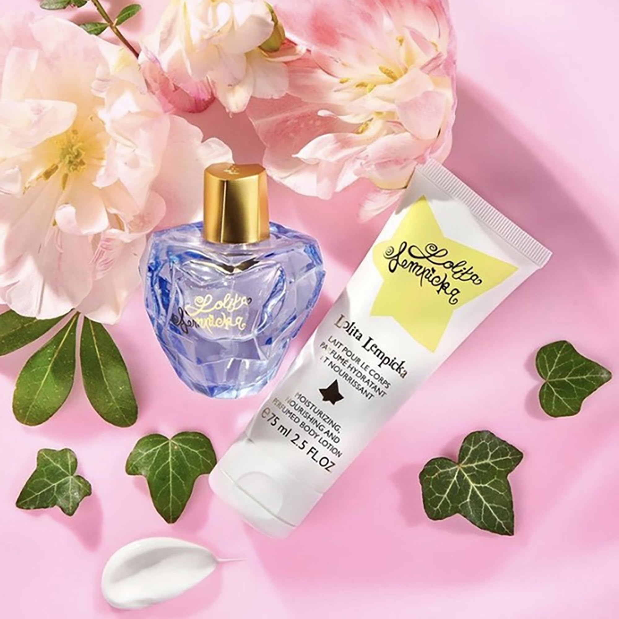 Lolita Lempicka Mon Premier body lotion tube for quick daily hydration.