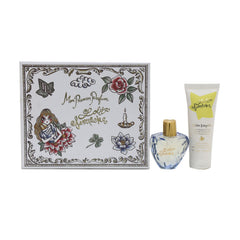 Lolita Lempicka Mon Premier spray bottle with violet jewel-cut cap for luxurious gifting.