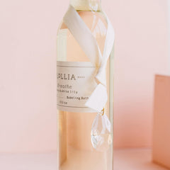 LOLLIA Breathe Bubble Bath peony scent creates a soothing bath aromatics.