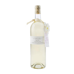 Lollia Relax Bubble Bath in glass bottle with calming lavender aroma and elegant packaging