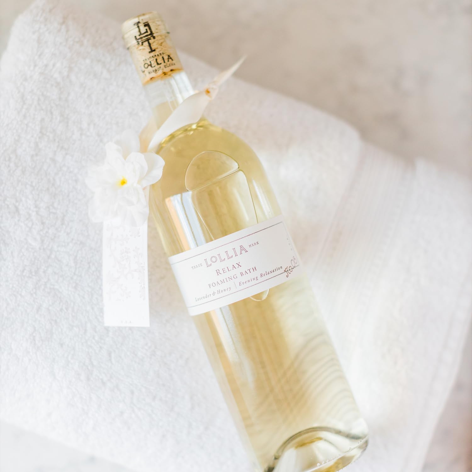 Lollia Relax Bubble Bath lush bubbles for a soothing soak