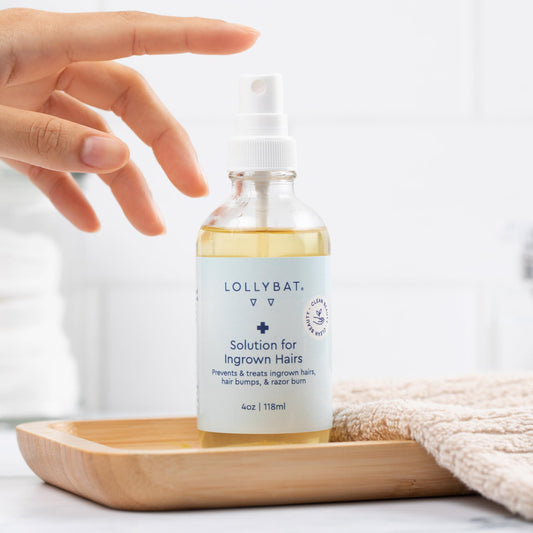 LOLLYBAT fine-mist-application demonstrating quick, mess-free use