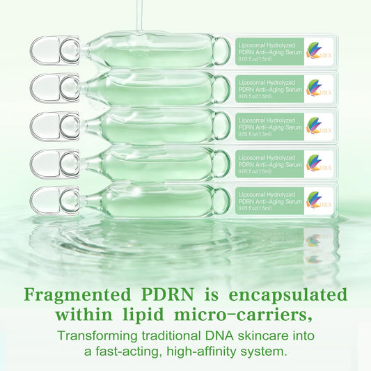 LOLX multi-active DNA complex promotes brighter, balanced skin with nutrient synergy.