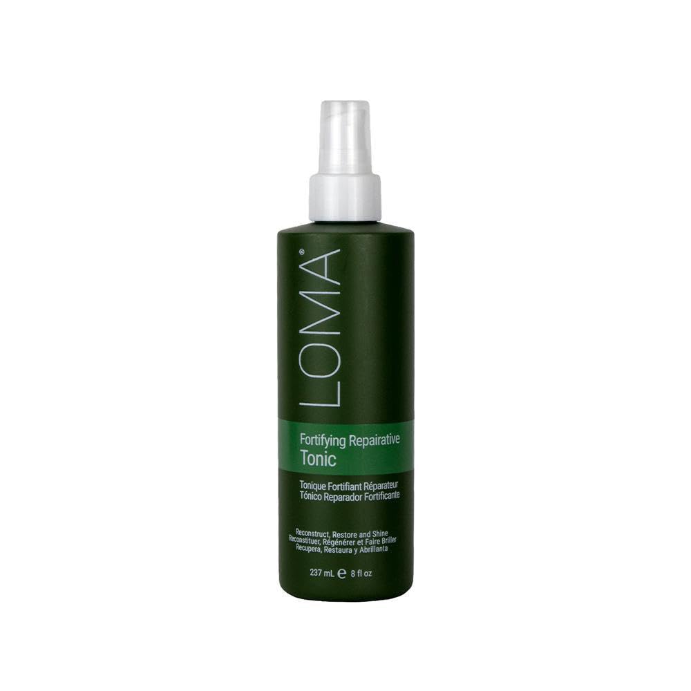 Loma Fortifying Reparative Tonic bottle front shows strength and color protection.