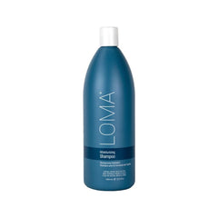 LOMA Moisturizing Shampoo bottle front highlights hydration for all hair types.