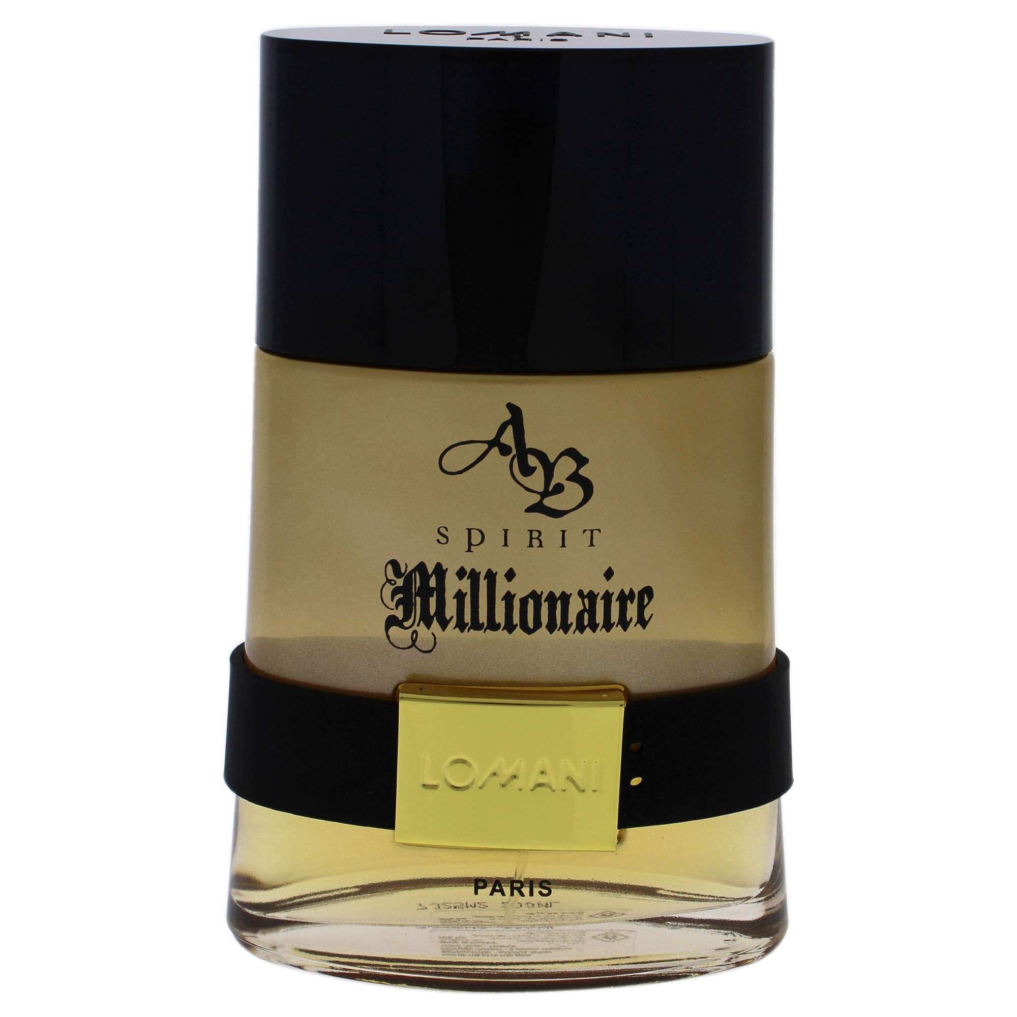 Lomani AB Spirit Millionaire cap detail, smooth touch and lasting appeal.