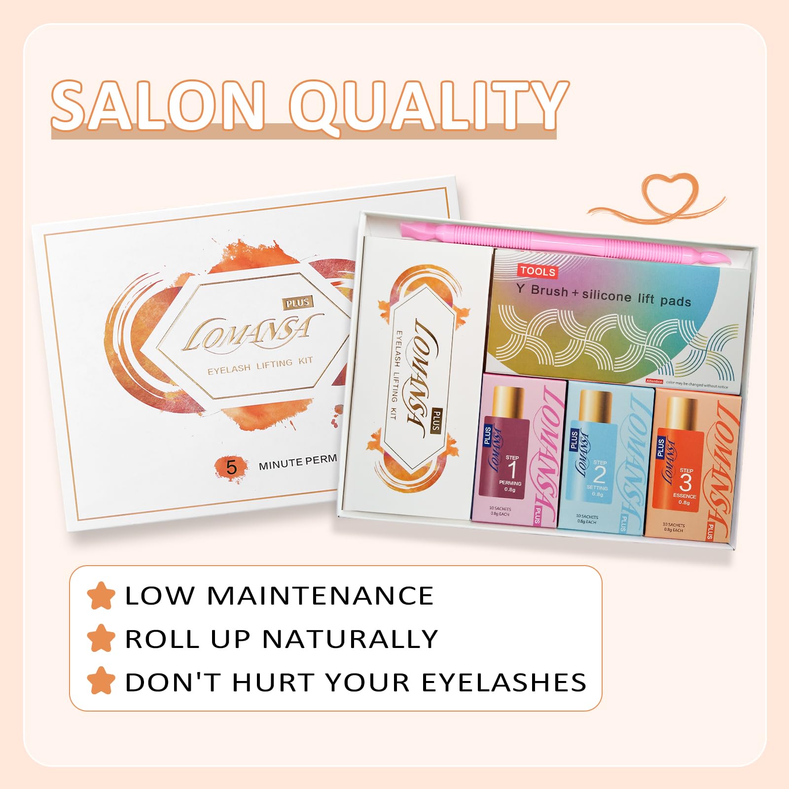 Lomansa color kit application tool for precise at-home coloring