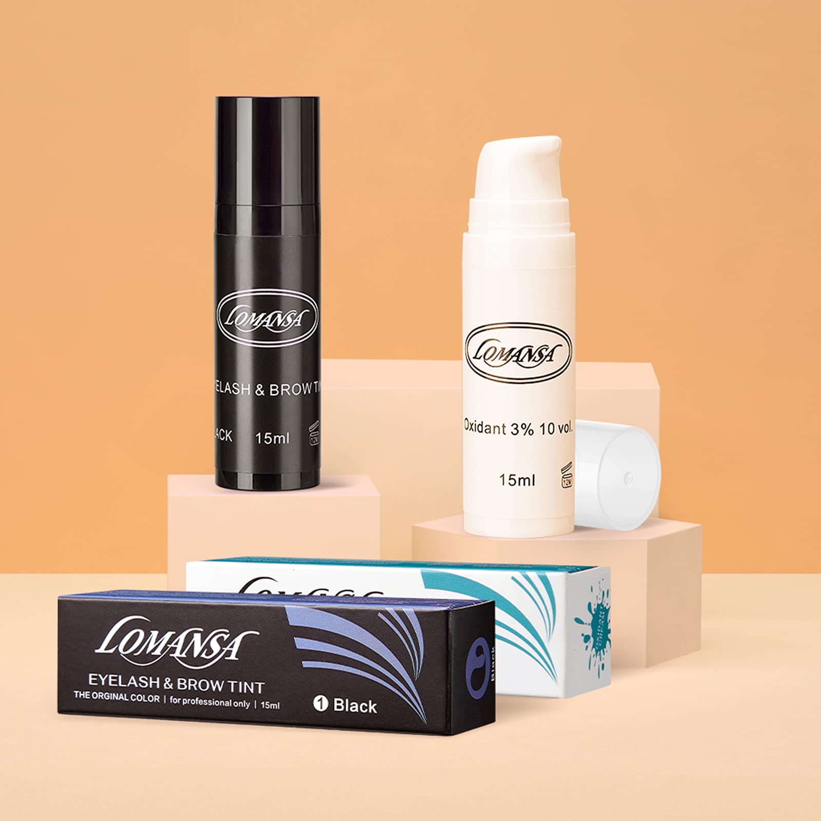 Lomansa compact 15ml bottle with mixing ampoule