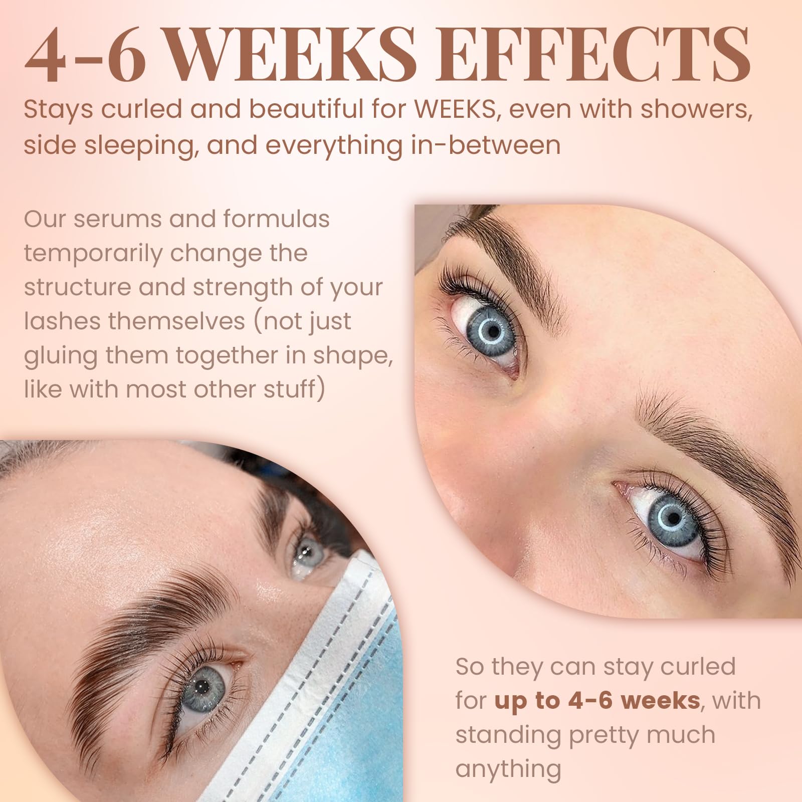 Lomansa perm solution powers a lifted, widened lash appearance with lasting effect.
