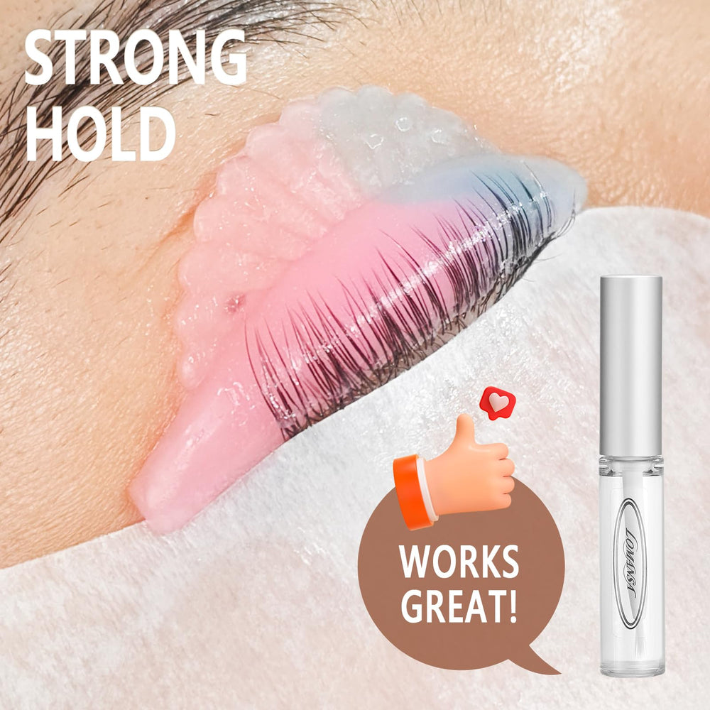 Lomansa eyelash lift silicone pads enable gentle, even lifting for natural-looking curls.