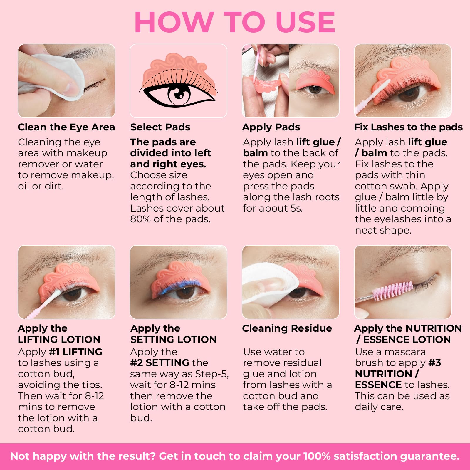 Lomansa Salon-Quality Curl lasts 4–6 weeks for refreshed eyes.