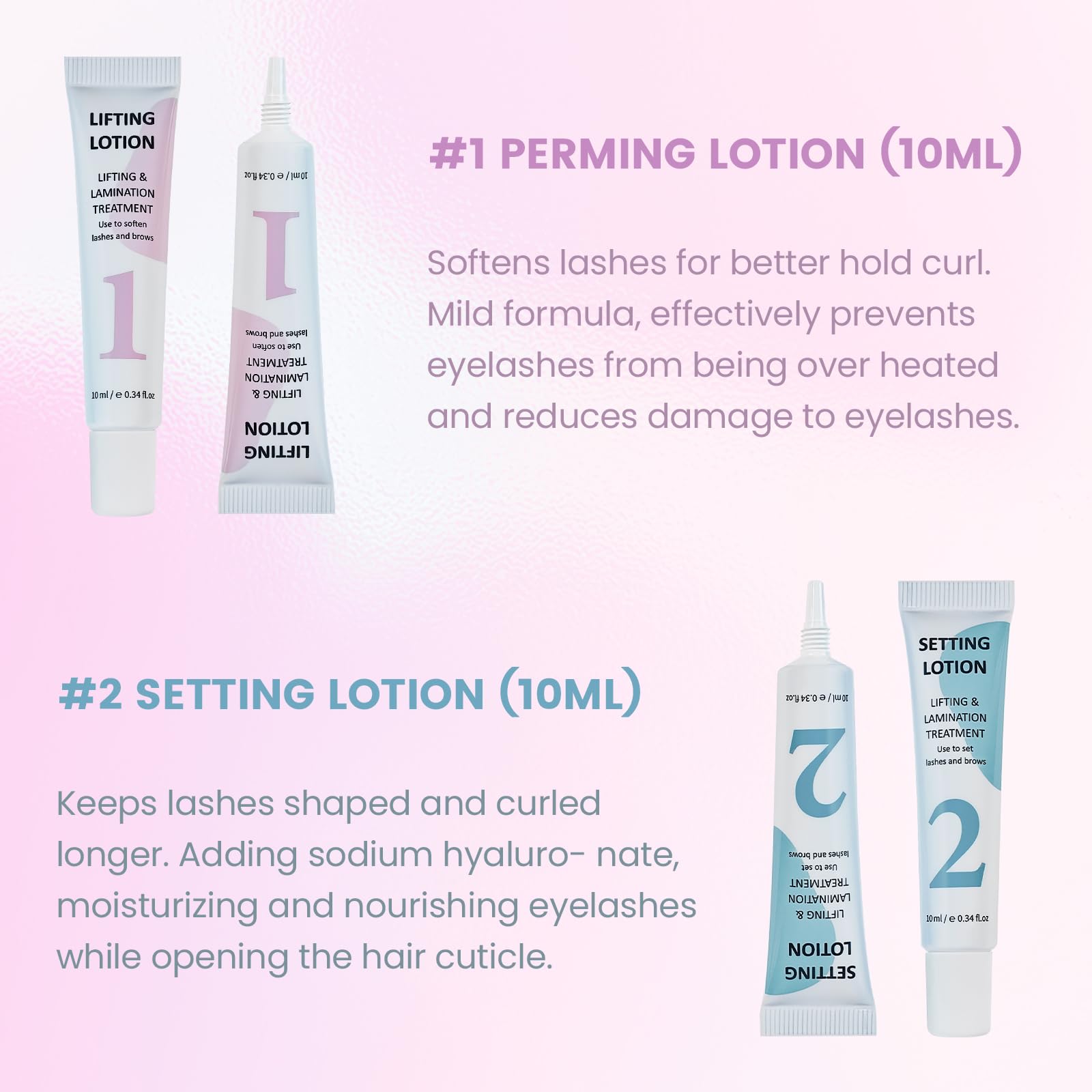 User holds the slim-tip tube during straightforward, at-home beauty routine.