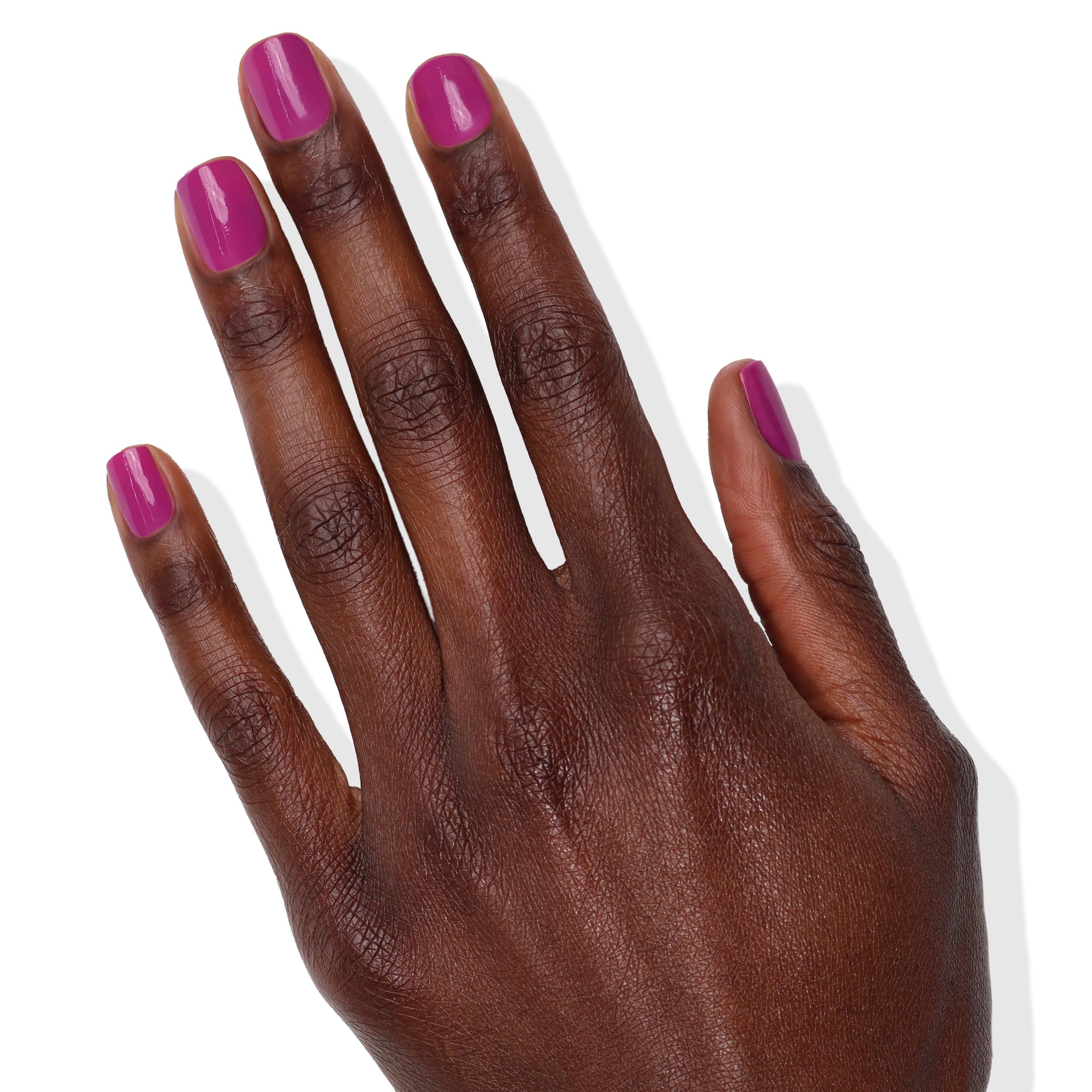 LONDONTOWN ultraviolet purple pigment swatch showcases vibrant, budge-proof color.