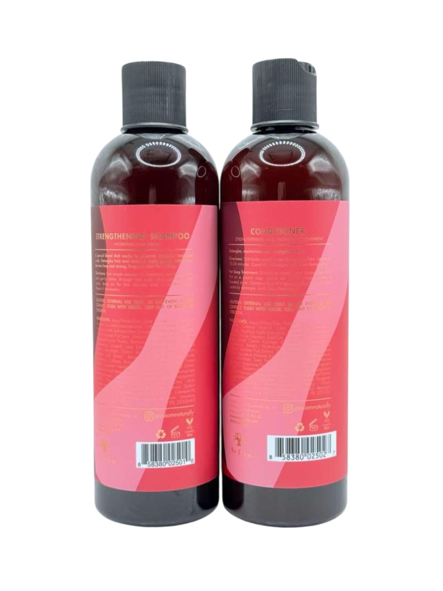 Long & Luxe shampoo lather close-up highlights gentle cleansing.