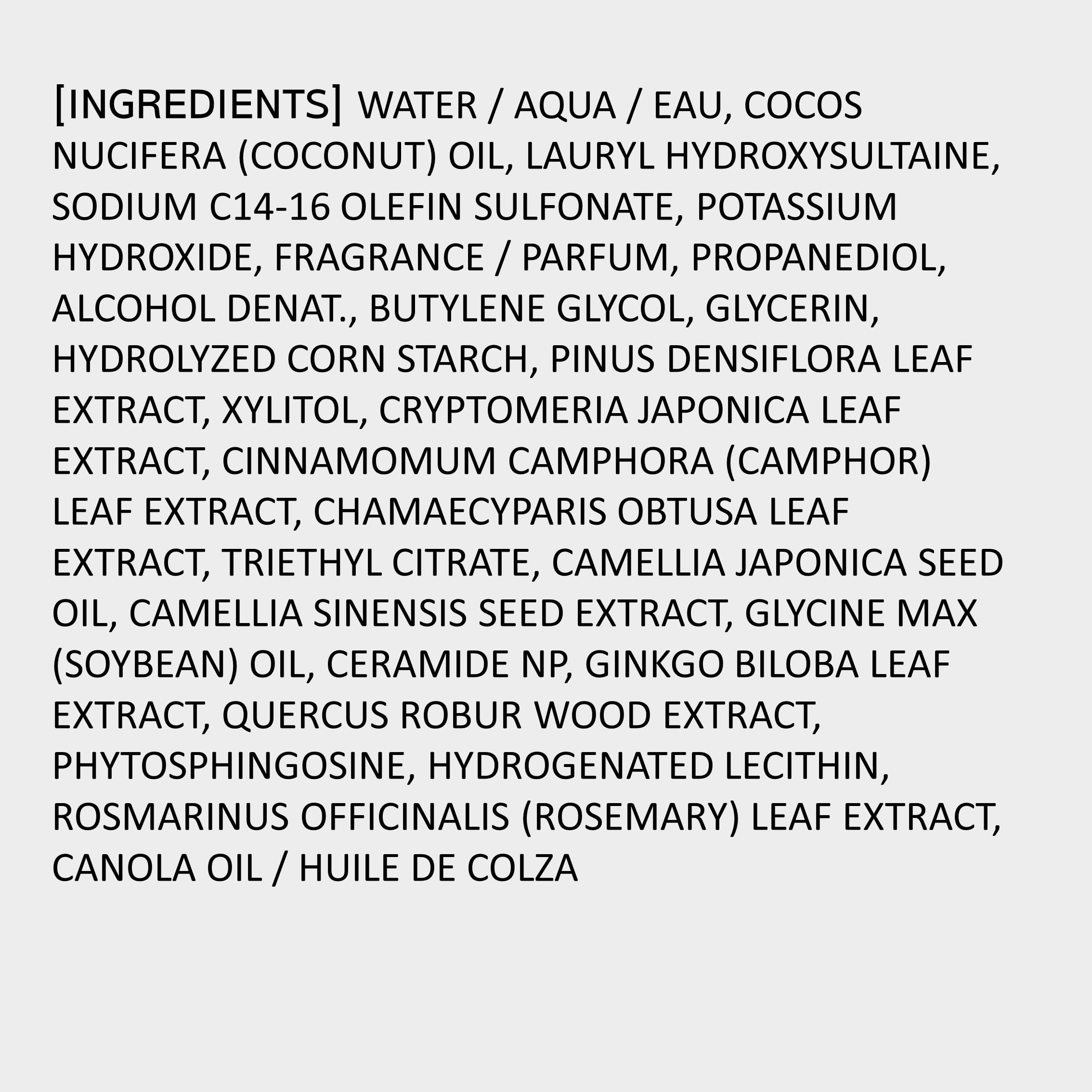 LONGTAKE Sandalwood Body Wash hair-perfume usage option offers versatile scent.