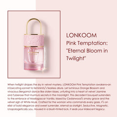 Lonkoom Lock Pink Temptation box lock detail suggests premium keepsake