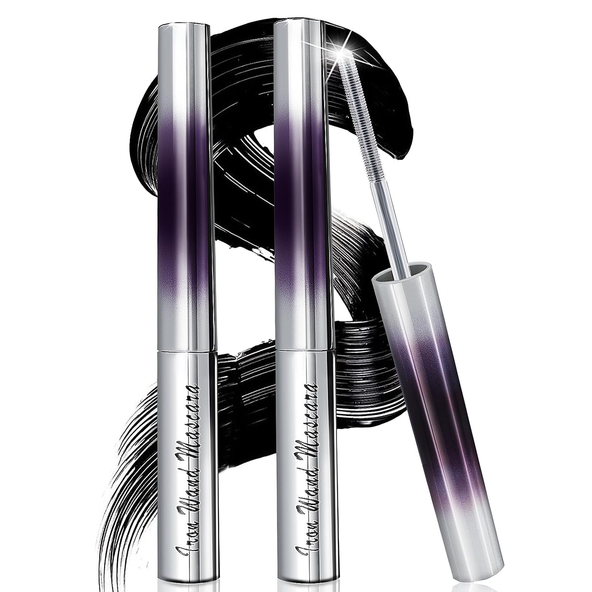 Loobexery 3D curling wand mascara pack for lush lashes