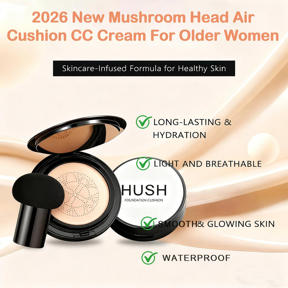 Loobexery Hush Foundation warm-tone application delivers a natural look.