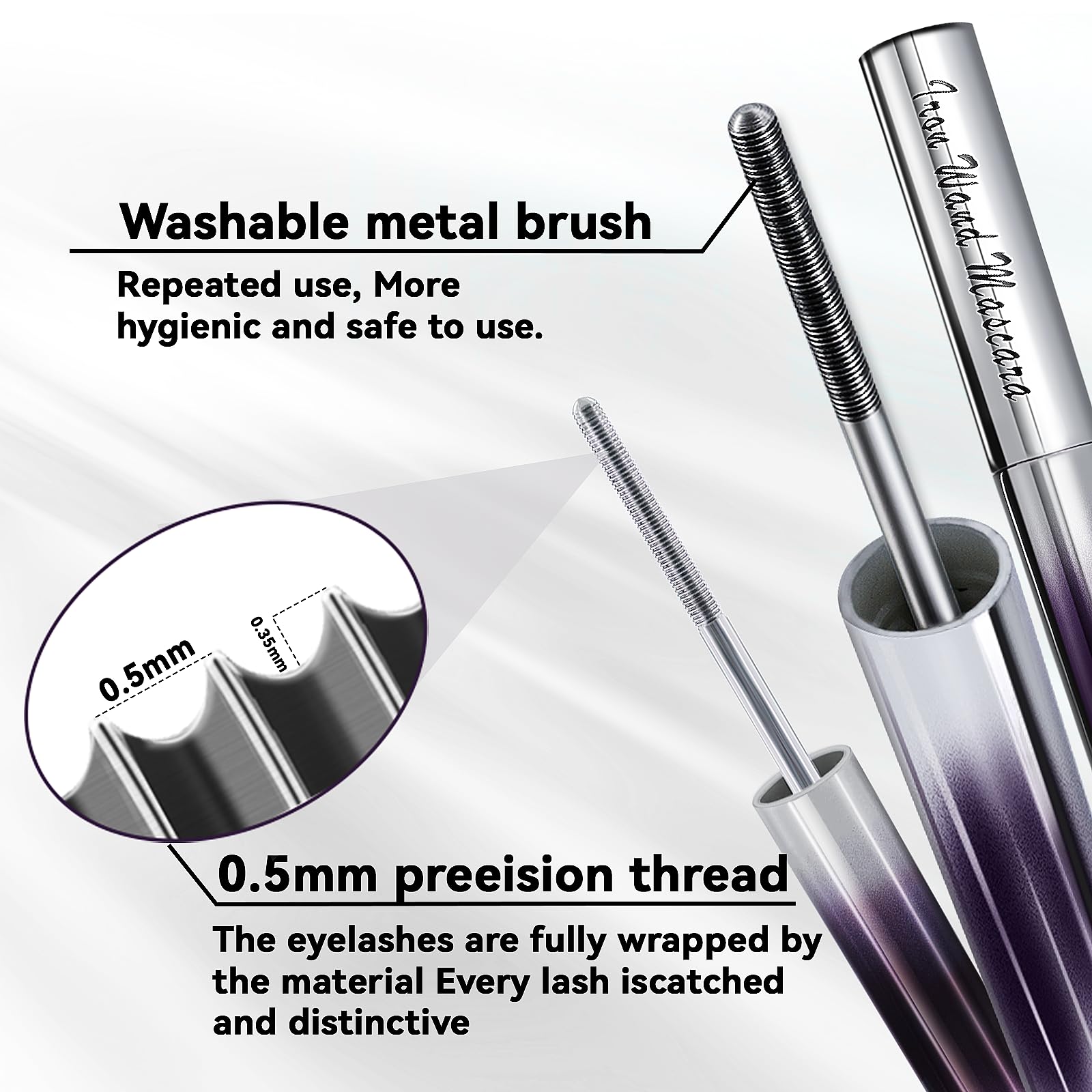 Loobexery nourish formula with vitamin E for healthier-looking lashes