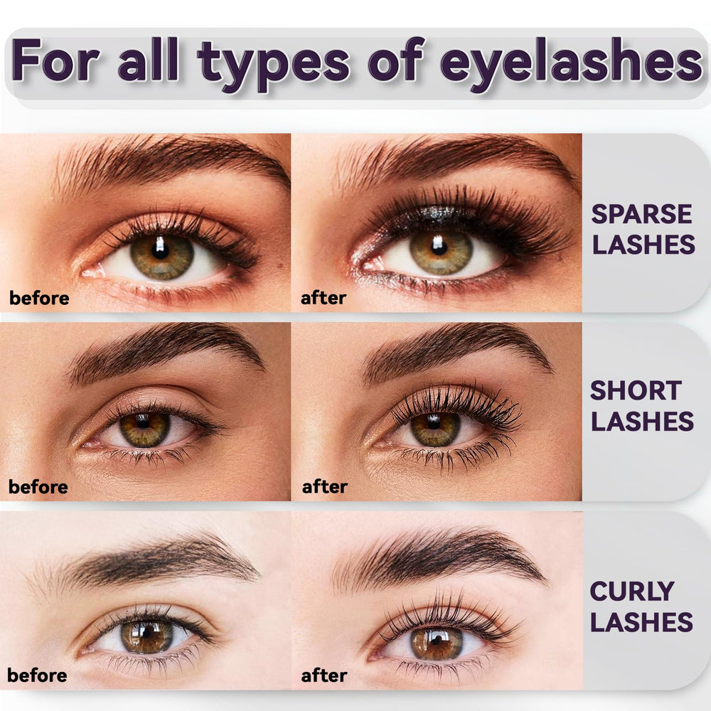 Loobexery waterproof and smudge-proof mascara for active days