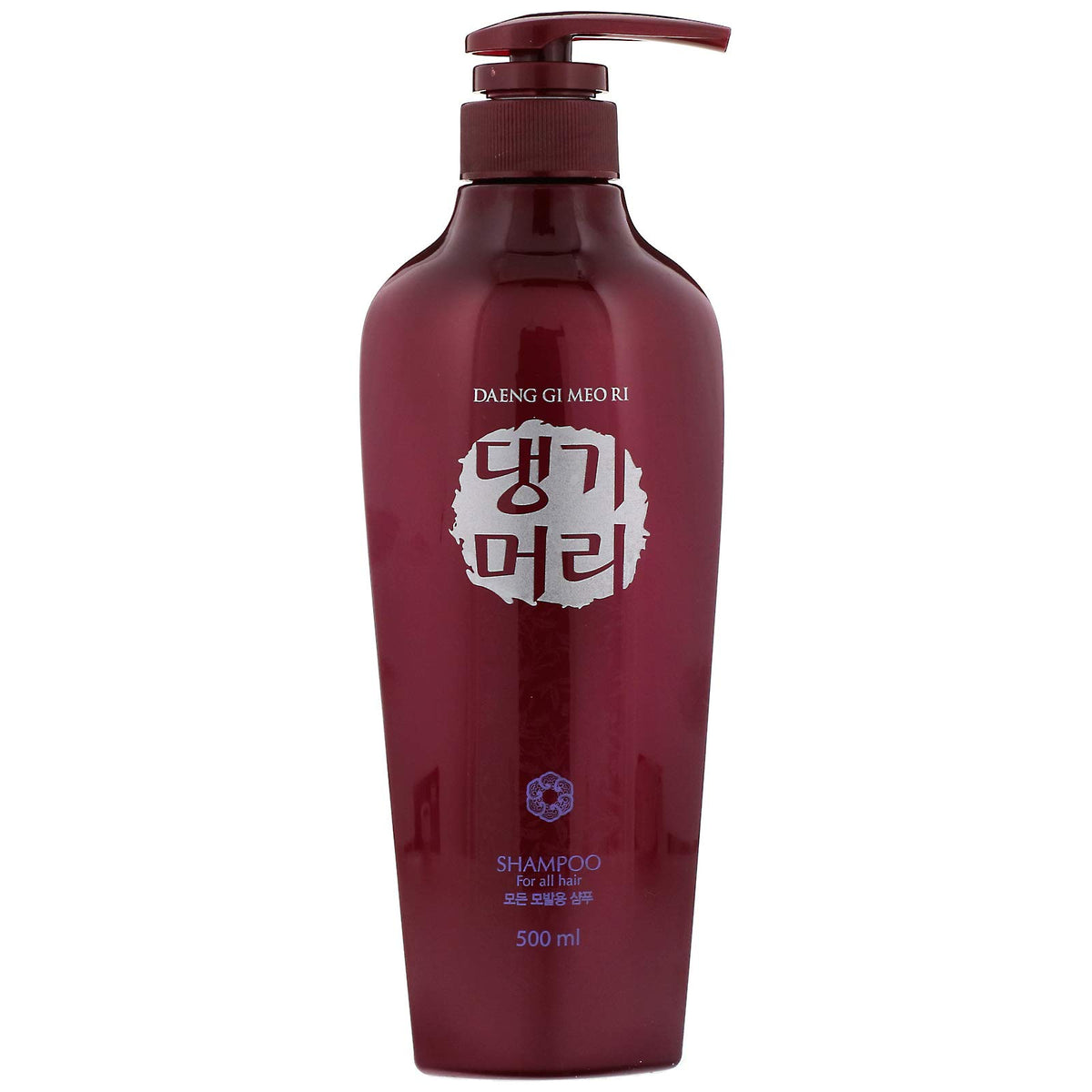 Look At Hair Loss Daeng Gi Meo Ri shampoo bottle, adds natural shine and nourishes all hair types.
