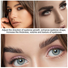 Lookmee cleanser prep wipe clears brows before lamination.
