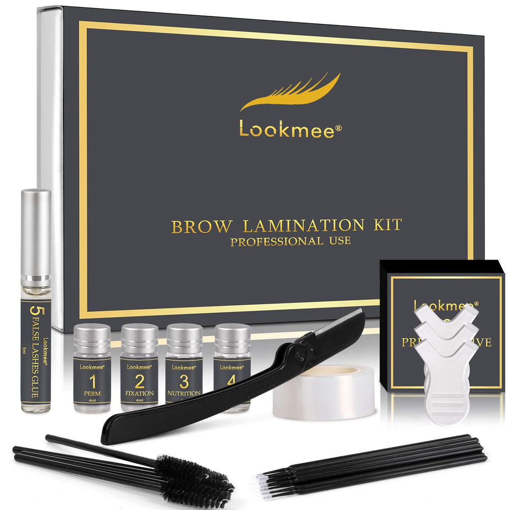 Lookmee lash lift kit packaging ready for at-home professional results.